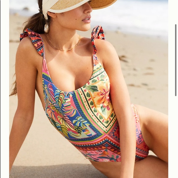 Anthropologie Other - Anthropologie x Farm Rio Lita One-Piece Swimsuit ☀️